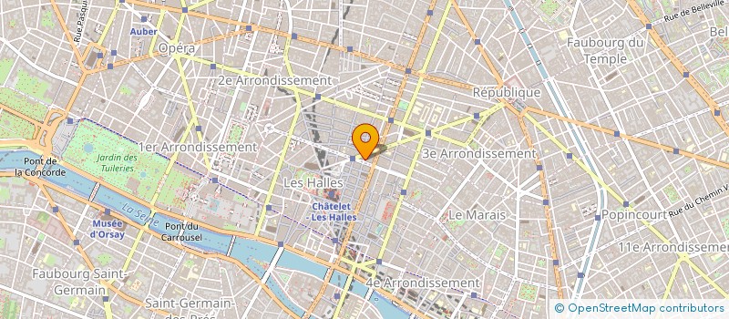 localisation de l'entreprise CALL FRANCE SERVICES à PARIS