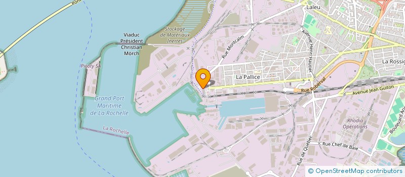 localisation de l'entreprise CALL ITEL  LA ROCHELLE