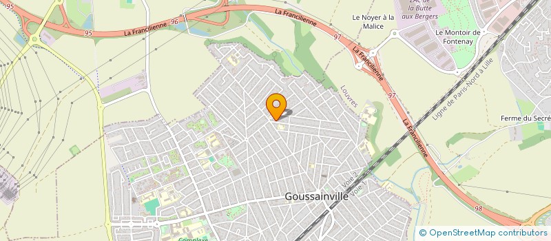 localisation de l'entreprise CALL ME EXPRESS à GOUSSAINVILLE