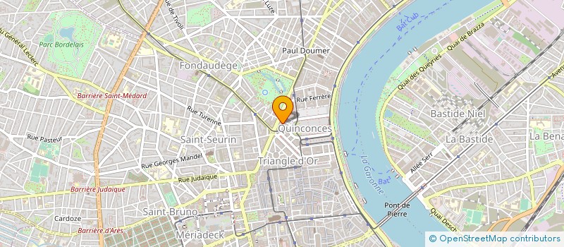 localisation de l'entreprise CALL ME SWEET à BORDEAUX