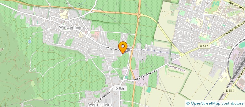 localisation de l'entreprise CALL MY BLONDIE  WINTZENHEIM