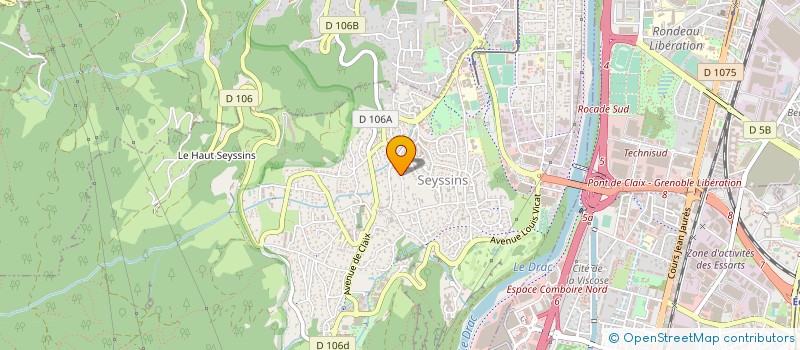 localisation de l'entreprise CALL OFFICE  VIF