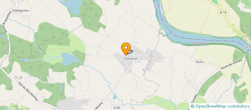 localisation de l'entreprise CALLAERT IMMO SOCIETE CIVILE IMMOBILIERE  SAINT-VICTOR-DE-MORESTEL