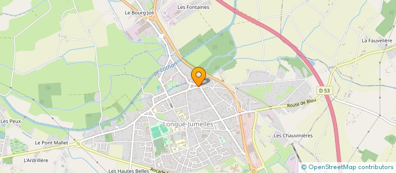 localisation de l'entreprise CALLANDRE ET LEMOINE à LONGUE-JUMELLES
