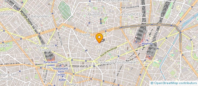 localisation de l'entreprise CALLBACK BY NESS  PARIS 9