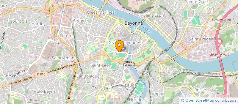 localisation de l'entreprise CALLE NUEVE à BAYONNE