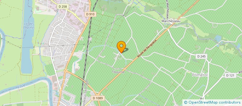 localisation de l'entreprise CALLEGARIN DFLC  POMEROL