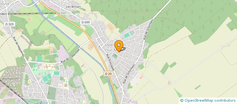 localisation de l'entreprise CALLENCE  OBERHOFFEN-SUR-MODER