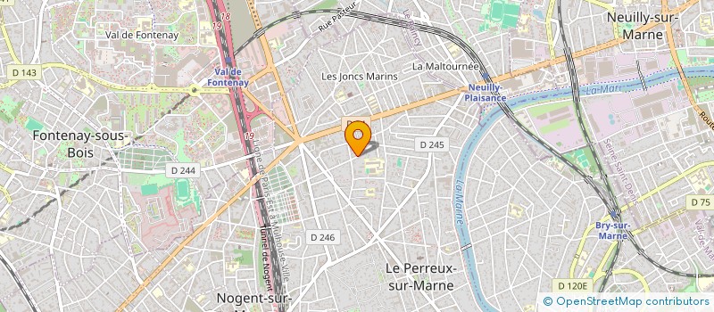 localisation de l'entreprise CALLEO CONSEIL à LE PERREUX-SUR-MARNE