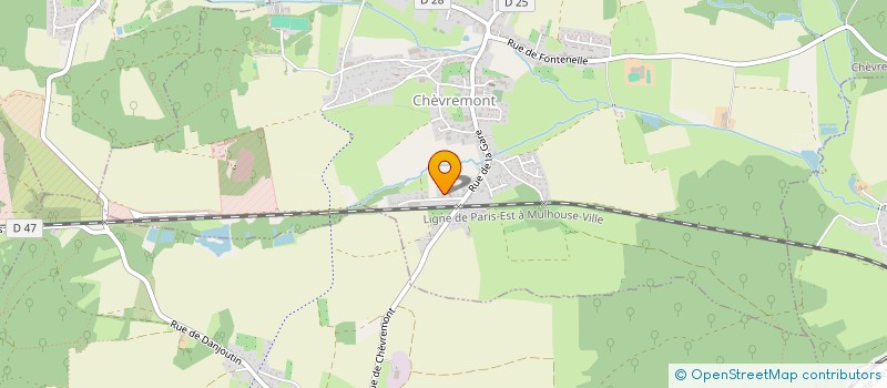 localisation de l'entreprise CALLERANT SARL à CHEVREMONT