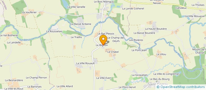 localisation de l'entreprise CALLIA  SAINT-GONLAY