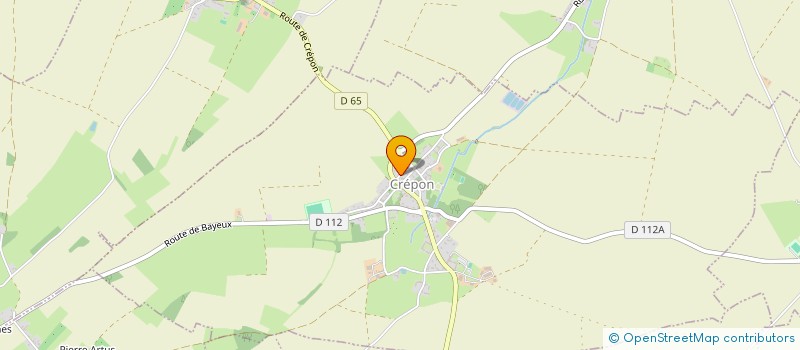 localisation de l'entreprise CALLIAN  CREPON