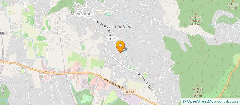 localisation de l'entreprise CALLIAN IMMOBILIER  MONTAUROUX