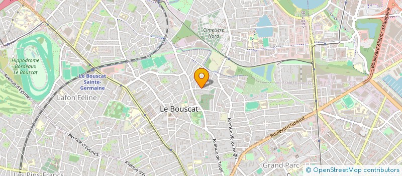 localisation de l'entreprise CALLIANCE PROXI-NETTOYAGE à LE BOUSCAT