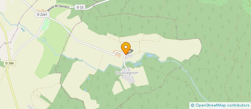 localisation de l'entreprise CALLIFRANCE  COURTAGNON