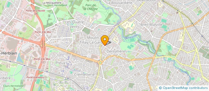 localisation de l'entreprise CALLIGRAPHIES ET ENLUMINURES MEDIEVALES  NANTES