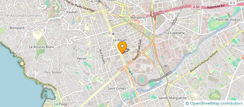 localisation de l'entreprise CALLIMMO à MARSEILLE