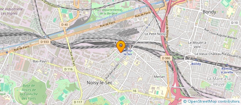localisation de l'entreprise CALLIO à NOISY-LE-SEC