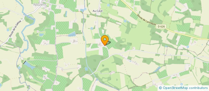 localisation de l'entreprise CALLION  RAMOUZENS