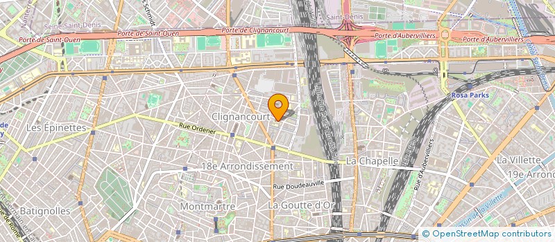 localisation de l'entreprise CALLIOPE à PARIS