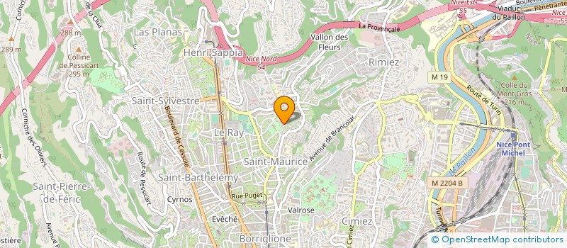 localisation de l'entreprise CALLIOPE CONSULTING à NICE