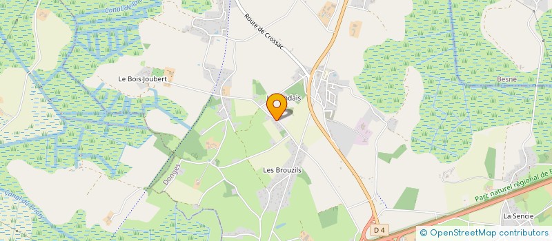 localisation de l'entreprise CALLIOPE ECRITURE  DONGES