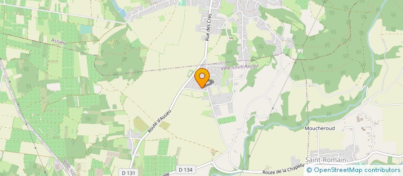localisation de l'entreprise CALLIPRO à VILLE-SOUS-ANJOU