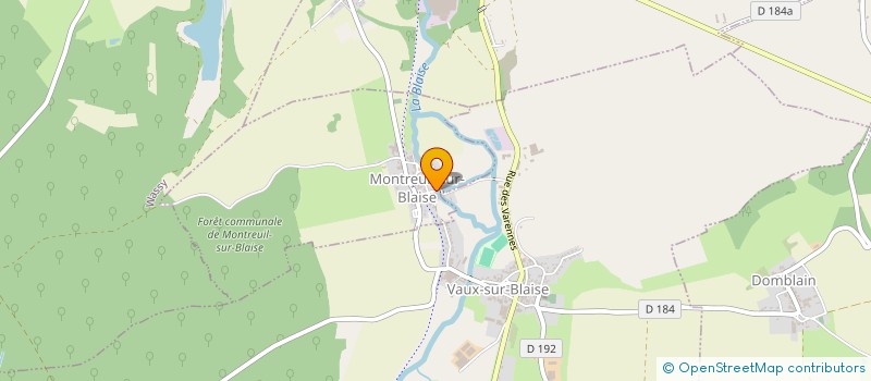 localisation de l'entreprise CALLIPYGE COMPAGNIE à MONTREUIL-SUR-BLAISE