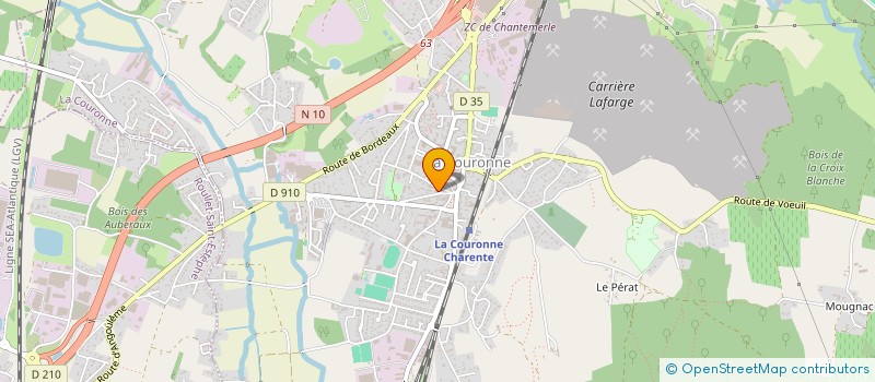localisation de l'entreprise CALLISTO à LA COURONNE
