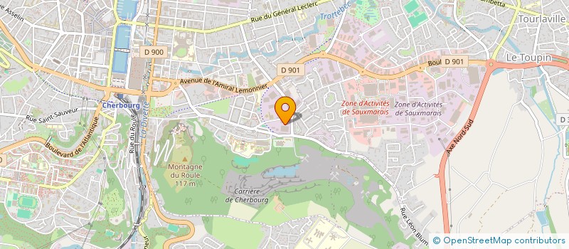 localisation de l'entreprise CALLISTO  CHERBOURG-EN-COTENTIN