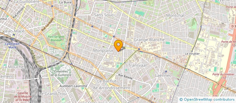 localisation de l'entreprise CALLISTO  LYON