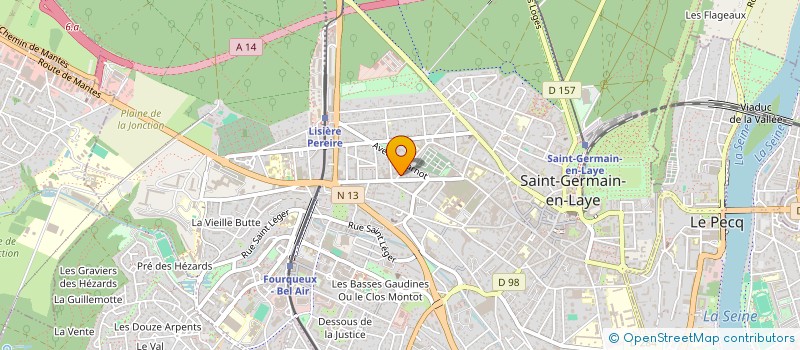 localisation de l'entreprise CALLISTO  SAINT-GERMAIN-EN-LAYE