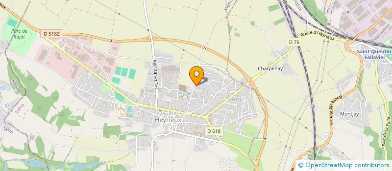 localisation de l'entreprise CALLISTO CONSEIL  HEYRIEUX