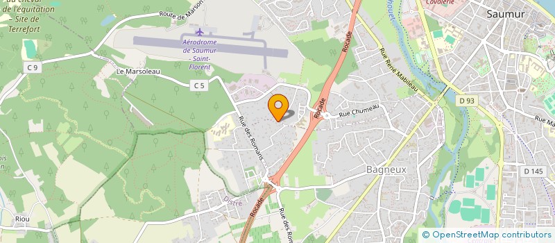 localisation de l'entreprise CALLIXTE IMMOBILIER  SAUMUR