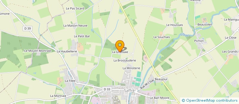 localisation de l'entreprise CALLM INVEST IMMO  SAFFRE