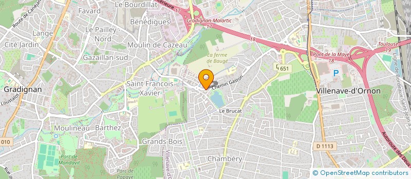 localisation de l'entreprise CALLME & GO à VILLENAVE-D'ORNON