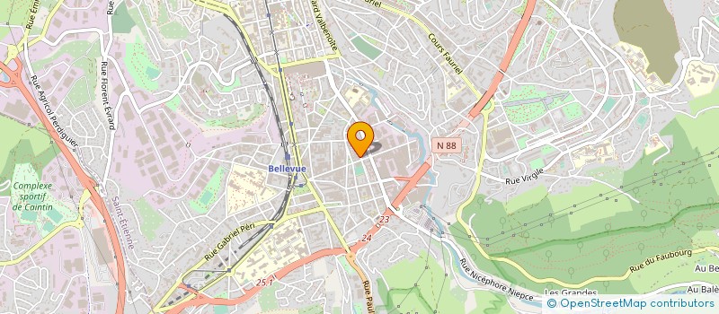 localisation de l'entreprise CALLON TRAITEMENT THERMIQUE à SAINT-ETIENNE