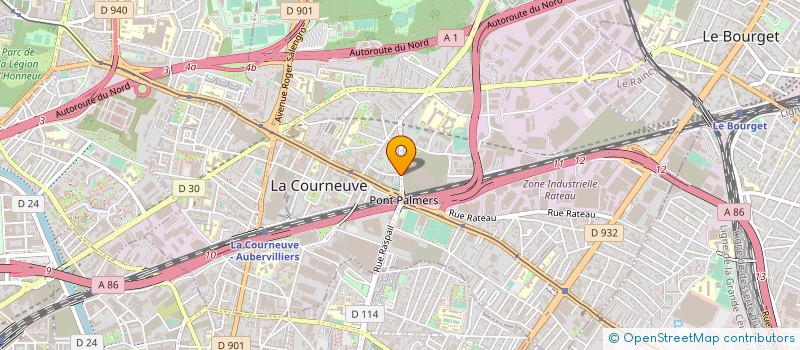 localisation de l'entreprise CALLORISOF à LE BLANC-MESNIL