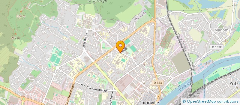 localisation de l'entreprise CALLOTGIL à THIONVILLE