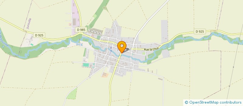 localisation de l'entreprise CALM  JUNIVILLE