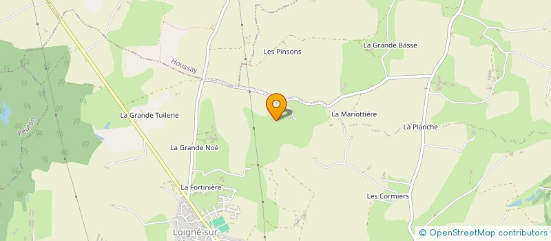 localisation de l'entreprise CALM FLON  LA ROCHE-NEUVILLE