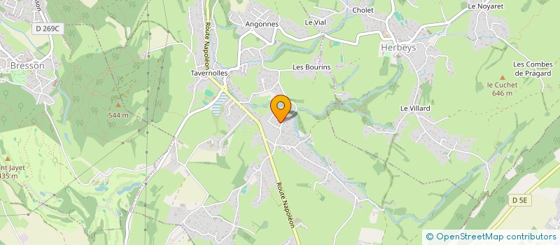 localisation de l'entreprise CALM HOME  BRIE-ET-ANGONNES