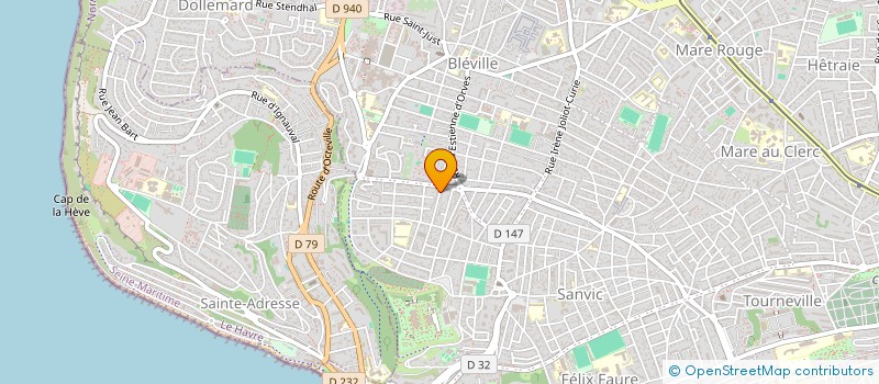 localisation de l'entreprise CALME ET TRANQUILLE à LE HAVRE