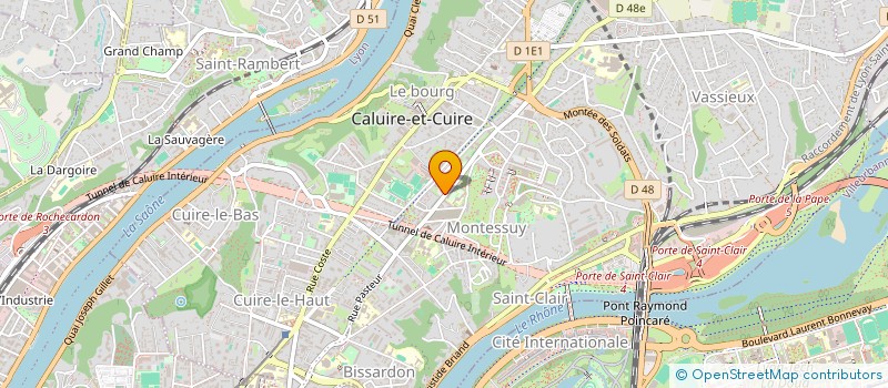 localisation de l'entreprise CALMER à CALUIRE-ET-CUIRE
