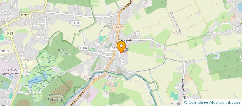 localisation de l'entreprise CALMEY CHAUDRONNERIE SERRURERIE à RACHES
