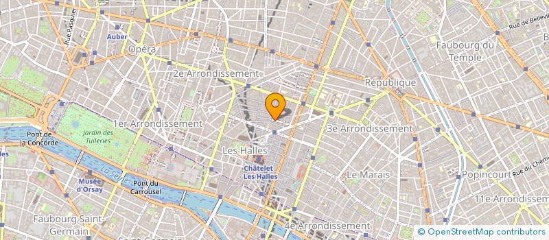 localisation de l'entreprise CALMOS  PARIS