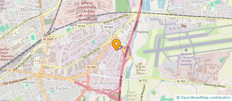 localisation de l'entreprise CALNESIS  SAINT-BEAUZIRE