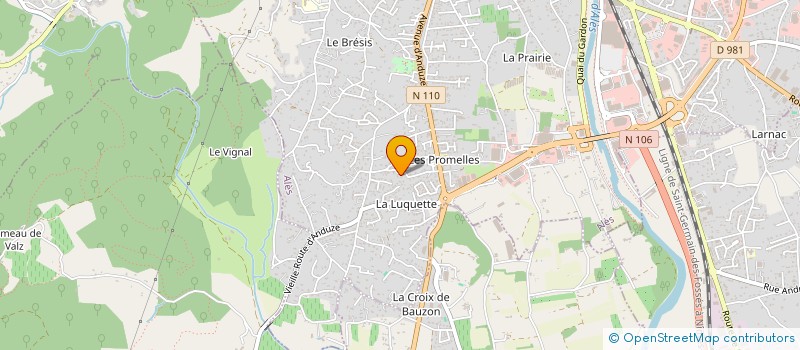 localisation de l'entreprise CALO'RENOV TECH  ALES