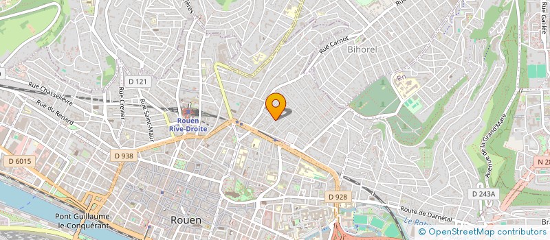 localisation de l'entreprise CALO12  ROUEN