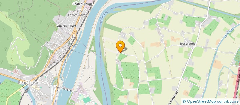 localisation de l'entreprise CALOFAMA  ETOILE-SUR-RHONE